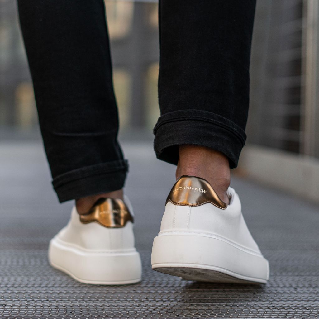 Men's Grand | White x Gold