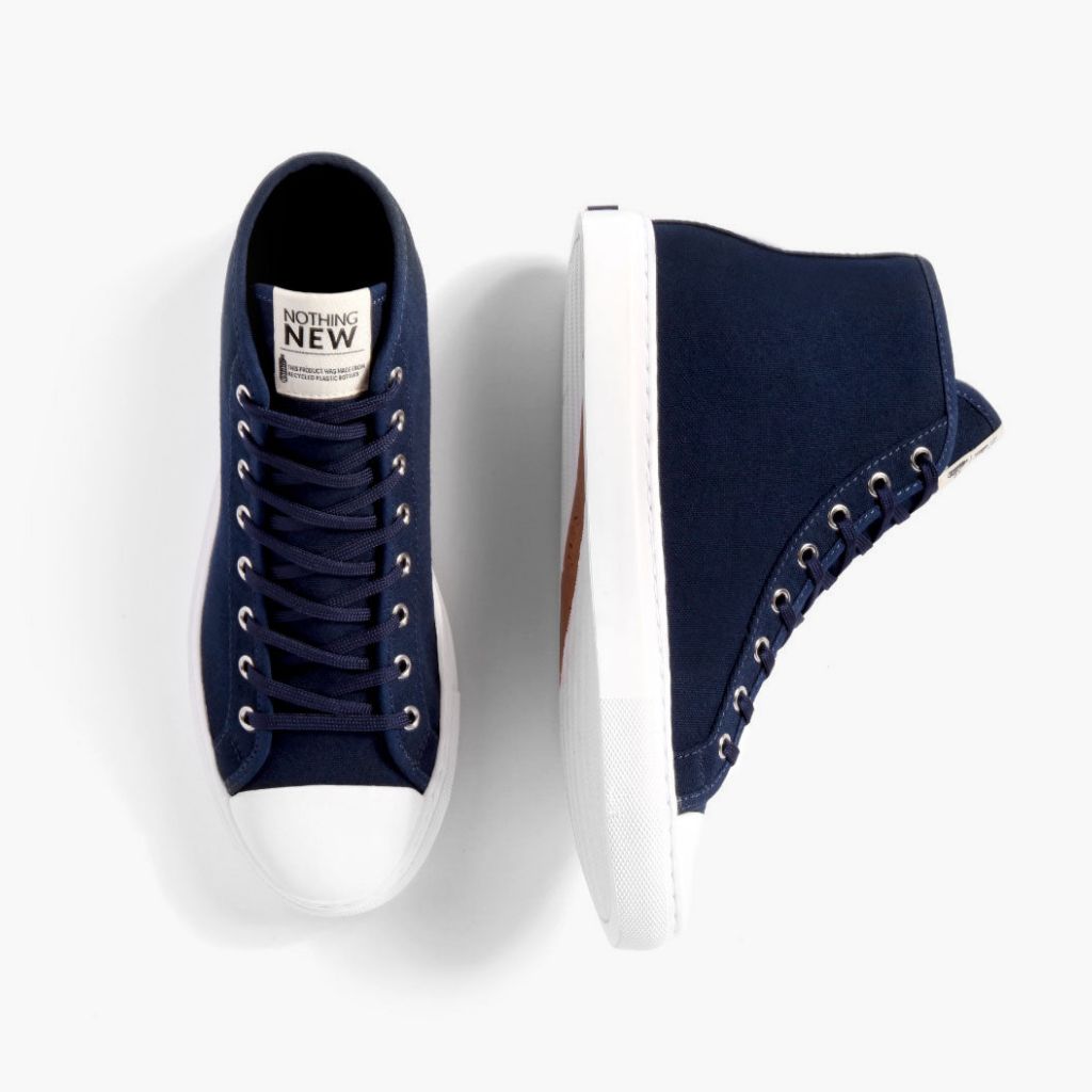 Women's Classic High Top | Navy x White