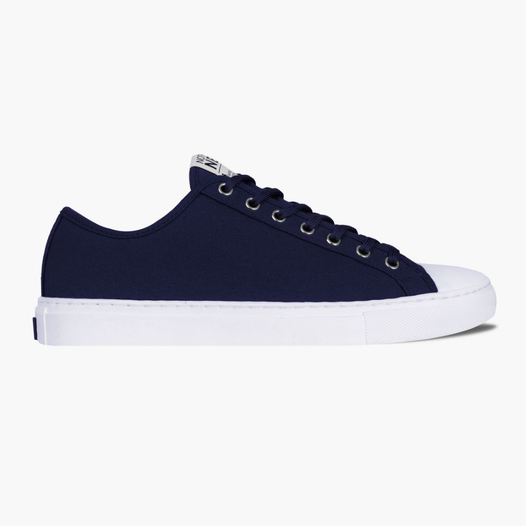 Men's Classic Low Top | Navy x White