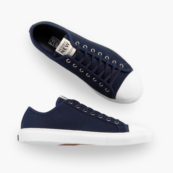 Women's Classic Low Top | Navy x White