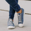 Women's Classic Low Top | Sky Blue x Off-White