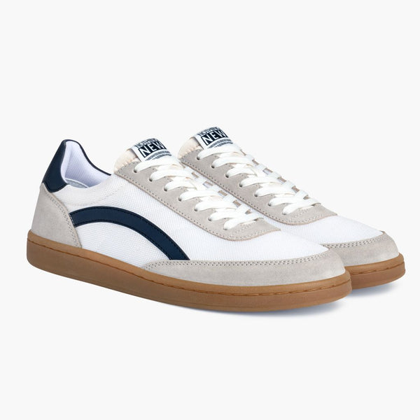 Men's Freeride Low Top Gum Sole Sneaker In Navy - Nothing New®