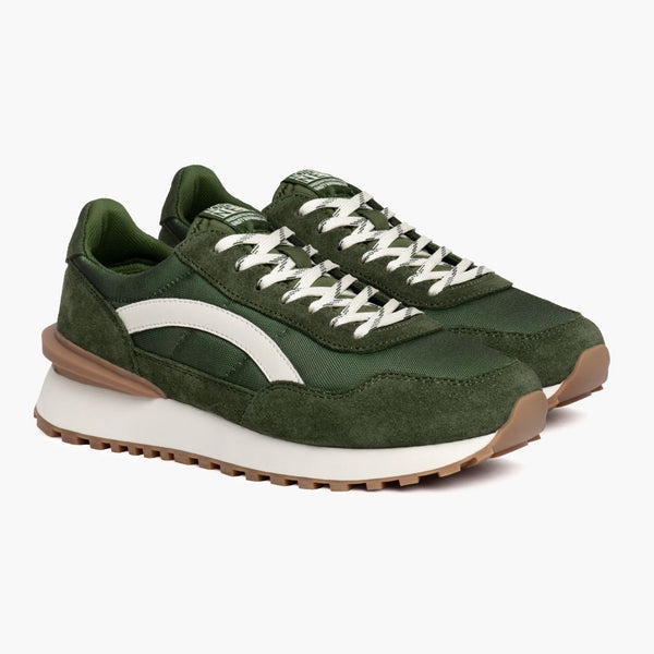 Verts shoe 新品 Women's Verge Lifestyle Running Sneaker In Evergreen - Nothing New®