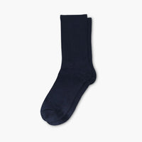 Mr. Chung Happy Socks - Off White With Navy Stripe