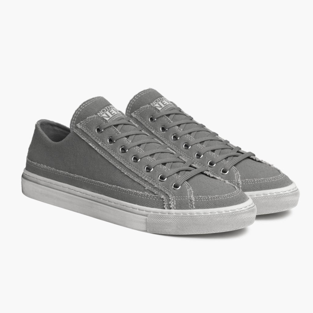 Men's Kicks Canvas Sneaker in Grey - Nothing New®
