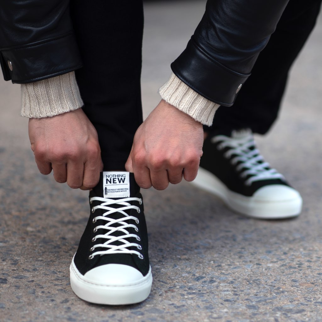 off white black low top