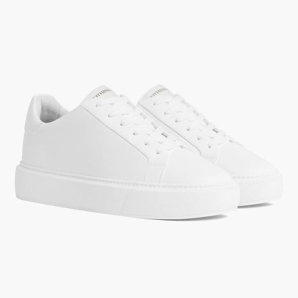 Men's Grand Leather Sneaker In White - Nothing New®