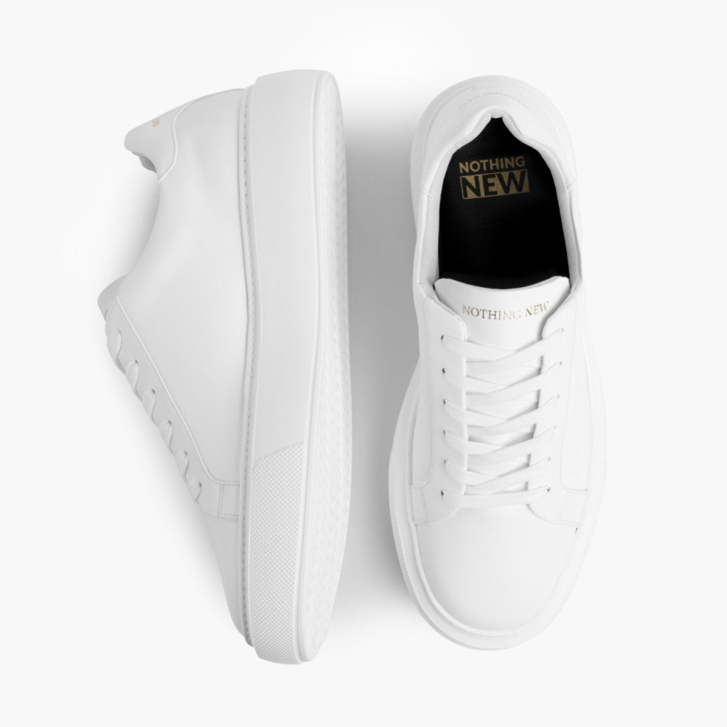Men's Grand Leather Sneaker In White - Nothing New®