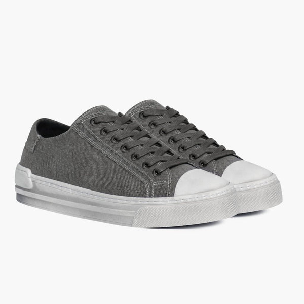 Men's Refresh Low Top Sneaker in Grey 'Stone' - Nothing New®