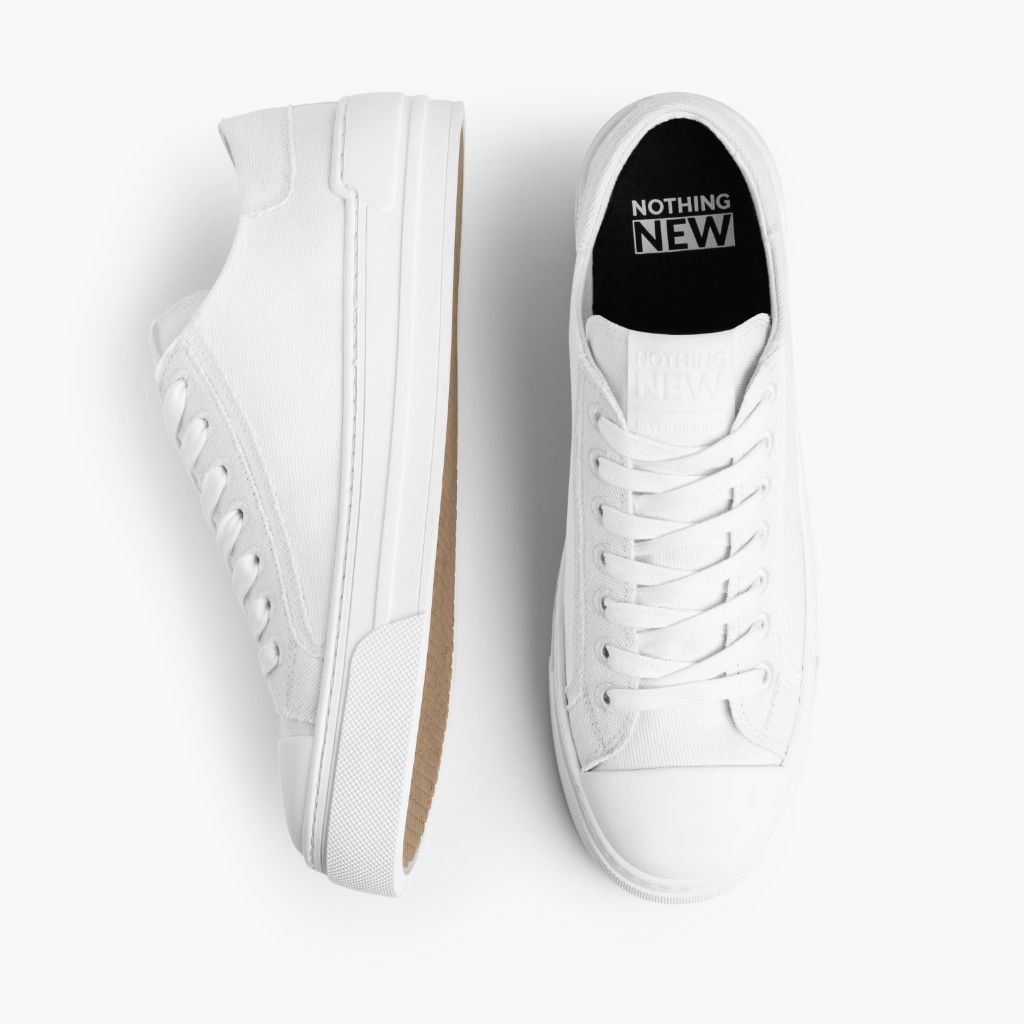 Men's Refresh Low Top Sneaker in White - Nothing New®