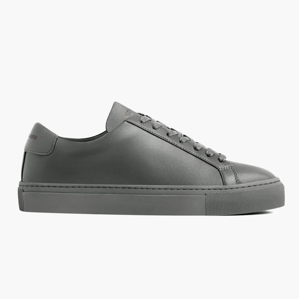 Men's Unoriginal Upcycled Leather Sneaker In Grey - Nothing New®