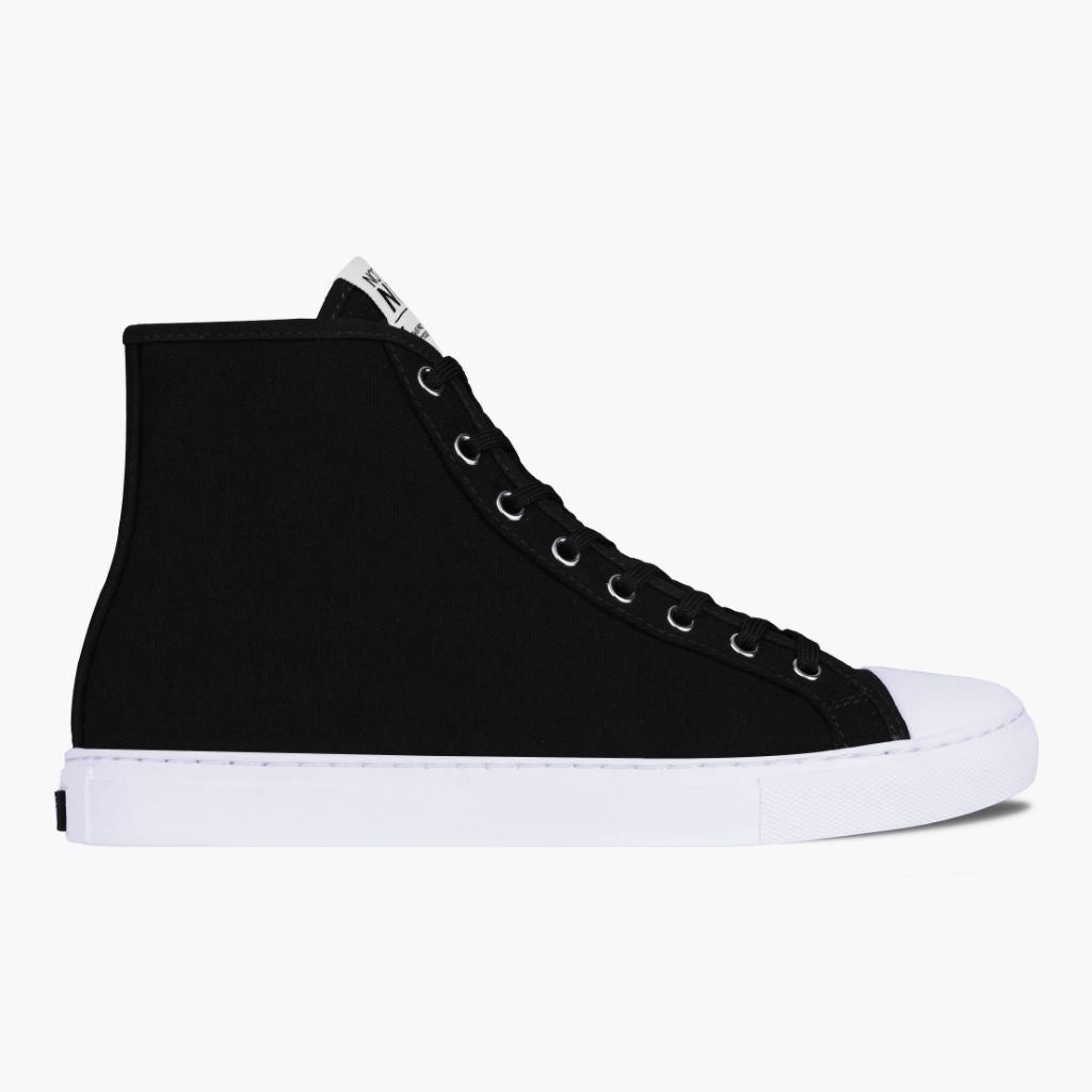 Nothing New Men's Sneaker High Top Black x White, 10