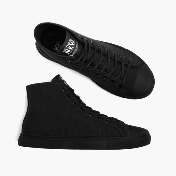 Women's Saga One Platform Sneaker in White x Black - Nothing New®