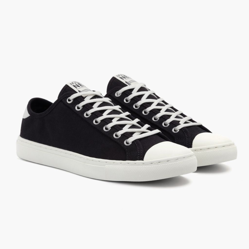 Black And White Low Top Sneakers