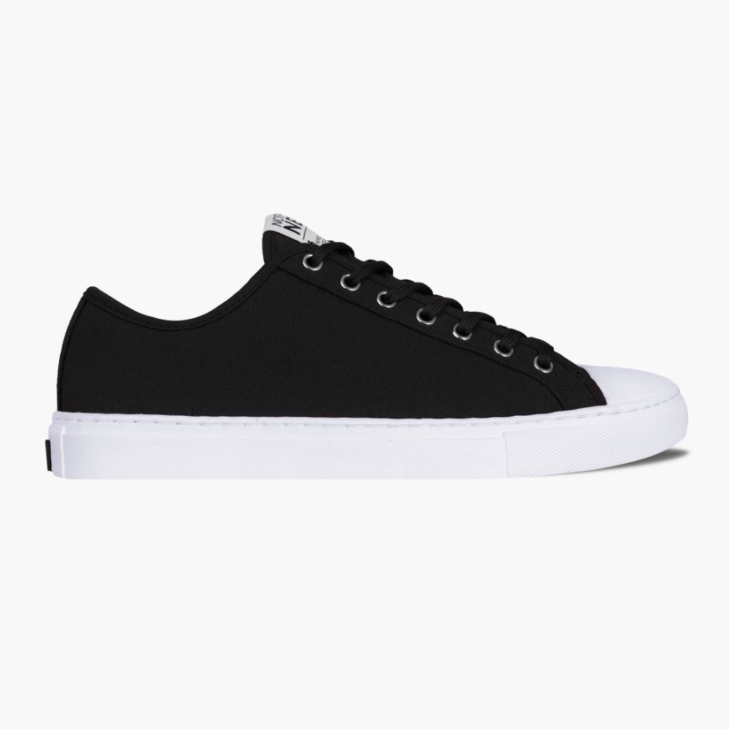 Men's Black Low Top Designer Sneaker - Nothing New®