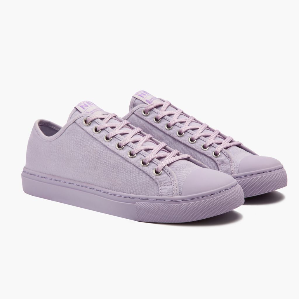 Women's Lavender Canvas Low Top Sneaker Nothing New®