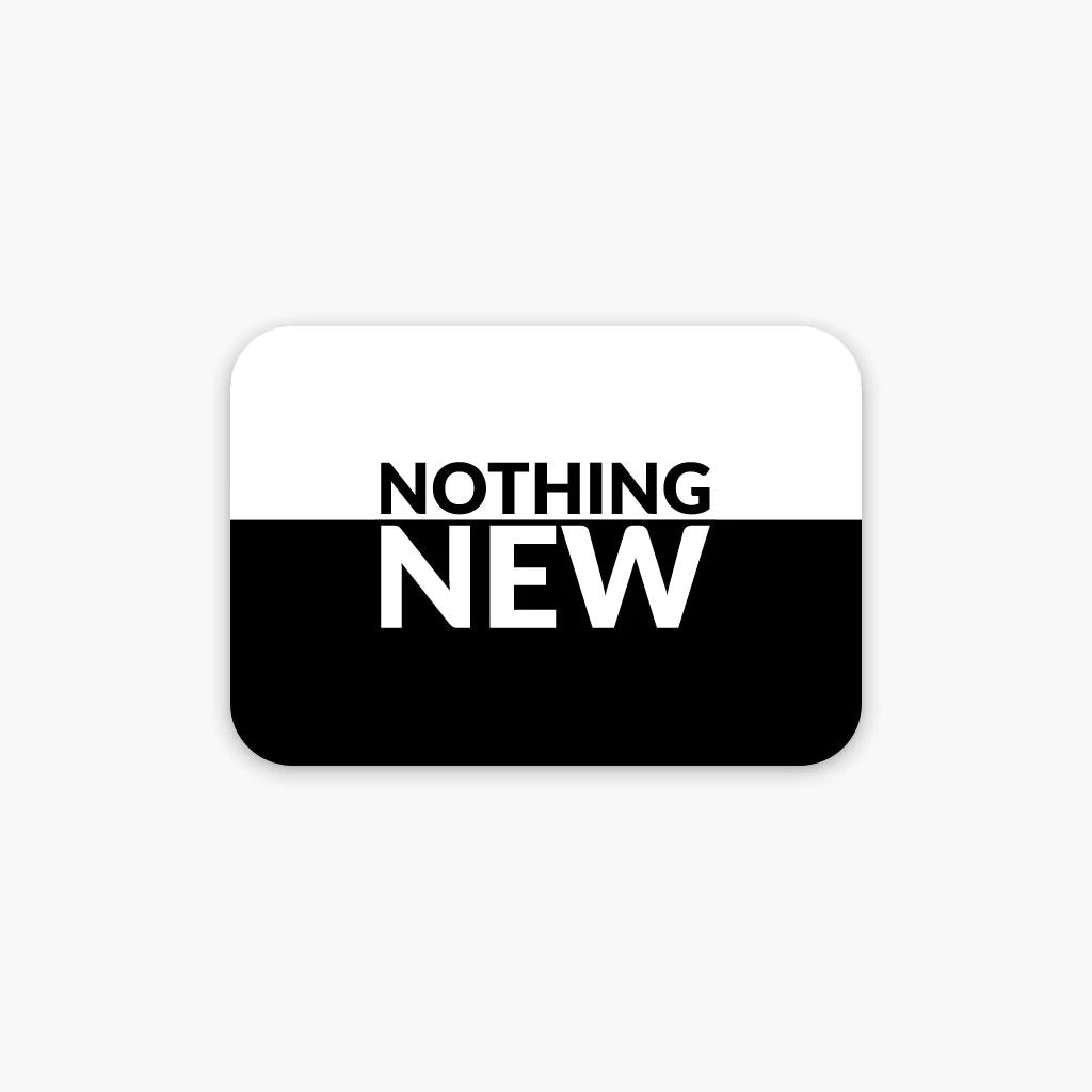 Nothings new текст. Nothing. Nothing New логотип. Насинг. НАФИНГ.